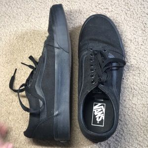 Used all black vans